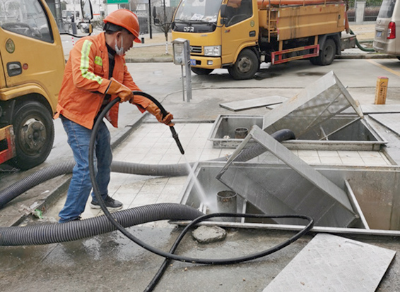 兴宾隔油池清理